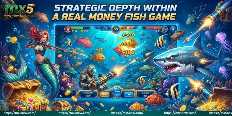 Strategic Depth Within A Real money fish game